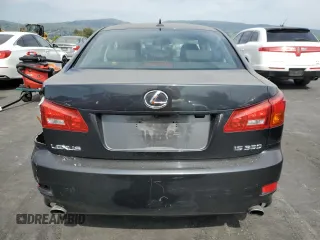 2008 Lexus IS 350 with VIN JTHBE262582013646, listed as a Copart auction lot 53187215 with 130,826 mi miles and Clean title. Bid and sale history available at DreamBid. Image 6.