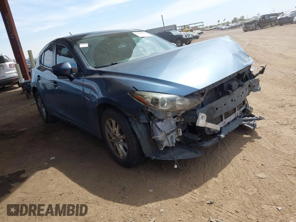 2014 Mazda 3 i Touring with VIN JM1BM1L71E1151538, listed as a IAAI auction lot 42148640 with 136,564 mi miles and . Bid and sale history available at DreamBid. Image 1.