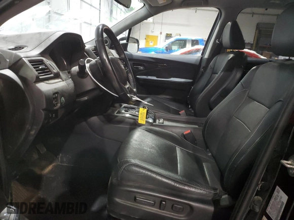 2021 Honda Pilot Elite with VIN 5FNYF6H05MB005324, listed as a Copart auction lot 82866734 with 126,630 mi miles and Salvage Title. Bid and sale history available at DreamBid. Image 7.