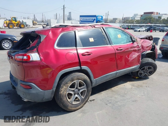 2014 Jeep Cherokee Limited with VIN 1C4PJLDS1EW160224, listed as a IAAI auction lot 42083994 with Not Provided miles and . Bid and sale history available at DreamBid. Image 4.