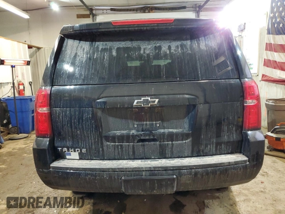 2017 Chevrolet Tahoe LT z VIN 1GNSKBKC0HR250777, wystawiony jako Copart lot #50809085 z przebiegiem 100 945 mil mil oraz Szkoda całkowita • Salvage title. Historia ofert i sprzedaży dostępna na DreamBid. Obrazek 6.