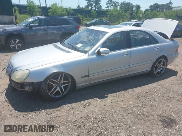 2003 Mercedes-Benz S 430 with VIN WDBNG83J23A359920, listed as a IAAI auction lot 42408166 with Not provided miles and . Bid and sale history available at DreamBid. Image 2.