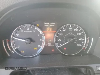 2014 Acura RLX Advance Pkg with VIN JH4KC1F98EC003695, listed as a Copart auction lot 41734995 with 271,032 mi miles and Salvage Title. Bid and sale history available at carsss.com. Image 9.