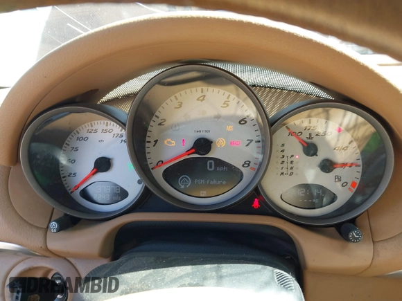 2005 Porsche Boxster S z VIN WP0CB29865U731351, wystawiony jako IAAI lot #42153541 z przebiegiem 97 378 mil mil oraz . Historia ofert i sprzedaży dostępna na DreamBid. Obrazek 7.