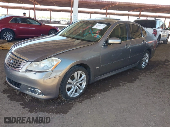 2008 Infiniti M with VIN JNKAY01E78M607510, listed as a IAAI auction lot 42262743 with Not provided miles and . Bid and sale history available at DreamBid. Image 2.