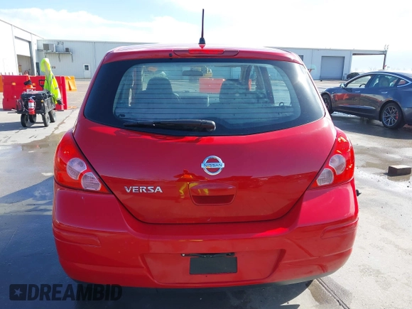 2010 Nissan Versa 1.8 S with VIN 3N1BC1CP2AL387348, listed as a IAAI auction lot 41698393 with 171,822 mi miles. Bid and sale history available at carsss.com. Image 17.