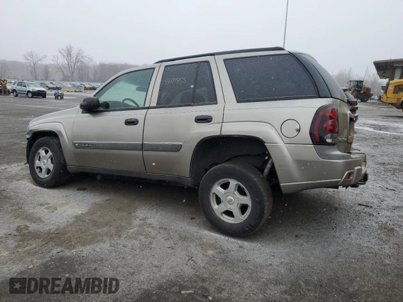 2003 Chevrolet TrailBlazer LTZ with VIN 1GNDT13S132150887, listed as a Copart auction lot 88429855 with 209,860 mi miles and Salvage Title. Bid and sale history available at DreamBid. Image 2.