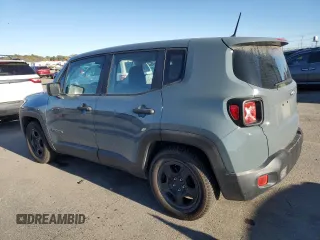 2017 Jeep Renegade Sport with VIN ZACCJAAH6HPF12808, listed as a Copart auction lot 77954704 with 80,509 mi miles and Salvage title. Bid and sale history available at DreamBid. Image 2.