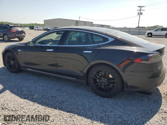 2016 Tesla Model S 70 with VIN 5YJSA1E17GF123934, listed as a Copart auction lot 55202865 with 132,027 mi miles and Salvage title. Bid and sale history available at DreamBid. Image 2.