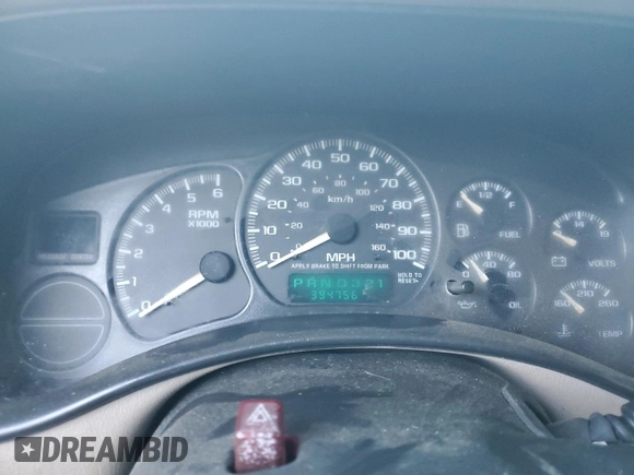 2002 Chevrolet Tahoe LS with VIN 1GNEC13V32R150121, listed as a Copart auction lot 85471964 with 394,756 mi miles and Salvage Title. Bid and sale history available at carsss.com. Image 9.