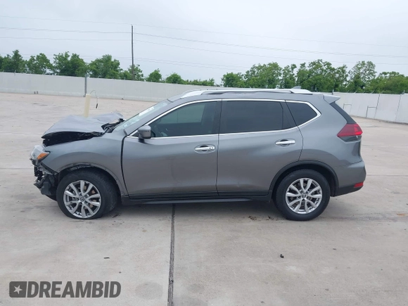 2019 Nissan Rogue SV with VIN KNMAT2MT5KP559355, listed as a IAAI auction lot 42196013 with 83,908 mi miles and . Bid and sale history available at DreamBid. Image 14.