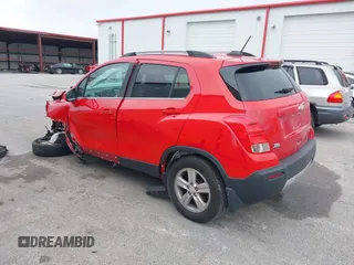 2016 Chevrolet Trax LT with VIN KL7CJPSB6GB606268, listed as a IAAI auction lot 41571773 with 141,906 mi miles and . Bid and sale history available at DreamBid. Image 3.