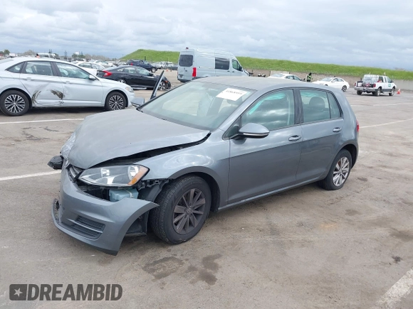 2015 Volkswagen Golf TSI SEL z VIN 3VW217AU6FM102664, wystawiony jako IAAI lot #41868959 z przebiegiem 92 936 mil mil oraz . Historia ofert i sprzedaży dostępna na DreamBid. Obrazek 2.
