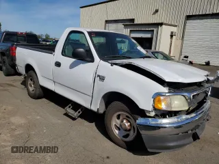 2002 Ford F-150 XL with VIN 1FTRF17W92NB42259, listed as a Copart auction lot 52986475 with 117,746 mi miles and Salvage title. Bid and sale history available at DreamBid. Image 4.