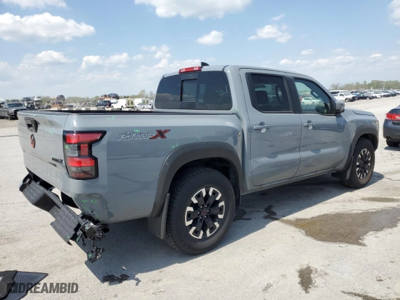 2024 Nissan Frontier SV with VIN 1N6ED1EJ5RN664664, listed as a Copart auction lot 51758205 with 7,826 mi miles and Salvage Title. Bid and sale history available at carsss.com. Image 3.