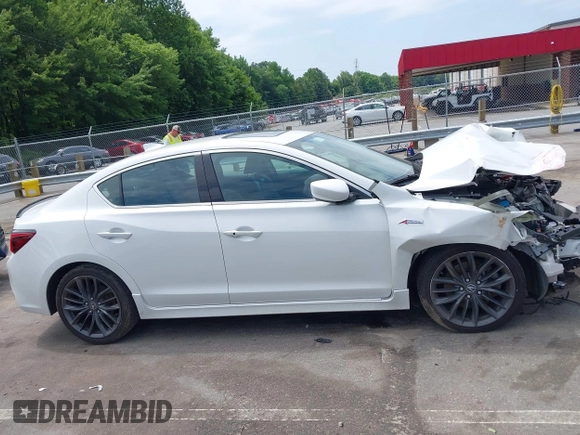 2019 Acura ILX Premium with VIN 19UDE2F82KA005159, listed as a IAAI auction lot 42406355 with 80,126 mi miles and . Bid and sale history available at DreamBid. Image 14.