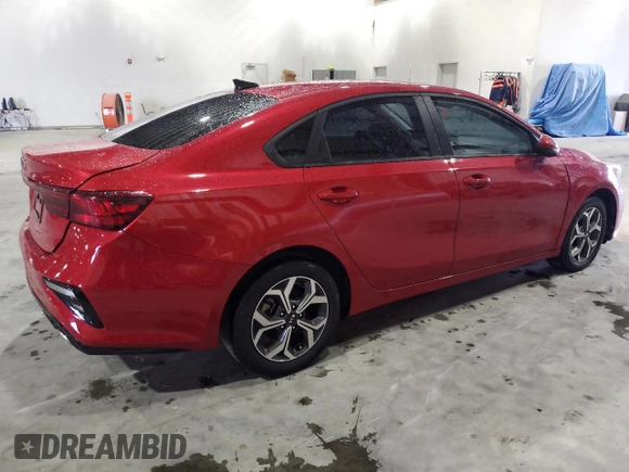 2021 Kia Forte LXS with VIN 3KPF24AD2ME357822, listed as a Copart auction lot 62790355 with 36,589 mi miles and Non repairable. Bid and sale history available at DreamBid. Image 3.