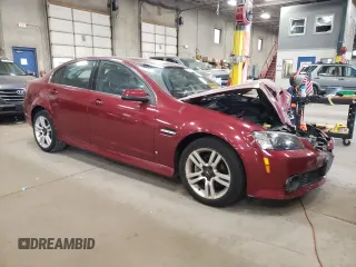 2009 Pontiac G8 with VIN 6G2ER577X9L238565, listed as a Copart auction lot 75947554 with 129,542 mi miles and Clean Title. Bid and sale history available at carsss.com. Image 4.