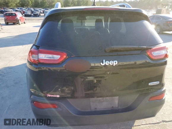 2018 Jeep Cherokee Latitude Plus with VIN 1C4PJLLB0JD512054, listed as a Copart auction lot 46856135 with 171,658 mi miles and Salvage Title. Bid and sale history available at carsss.com. Image 6.