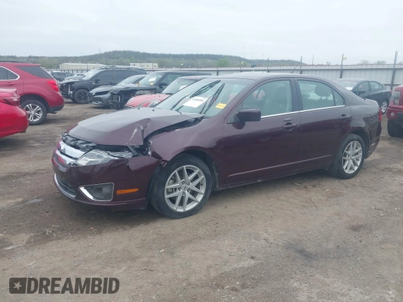 2011 Ford Fusion SEL with VIN 3FAHP0JA5BR253068, listed as a IAAI auction lot 41880066 with 121,410 mi miles. Bid and sale history available at carsss.com. Image 17.