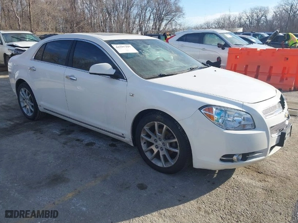 2008 Chevrolet Malibu LTZ with VIN 1G1ZK57748F164080, listed as a IAAI auction lot 41597397 with 177,878 mi miles. Bid and sale history available at carsss.com. Image 1.