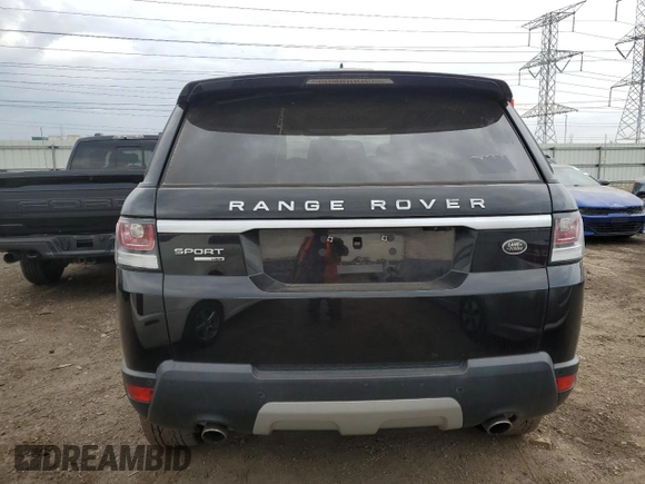 2016 Land Rover Range Rover Sport V6 HSE with VIN SALWR2VF5GA557881, listed as a Copart auction lot 54017675 with 106,189 mi miles and Clean Title. Bid and sale history available at carsss.com. Image 6.