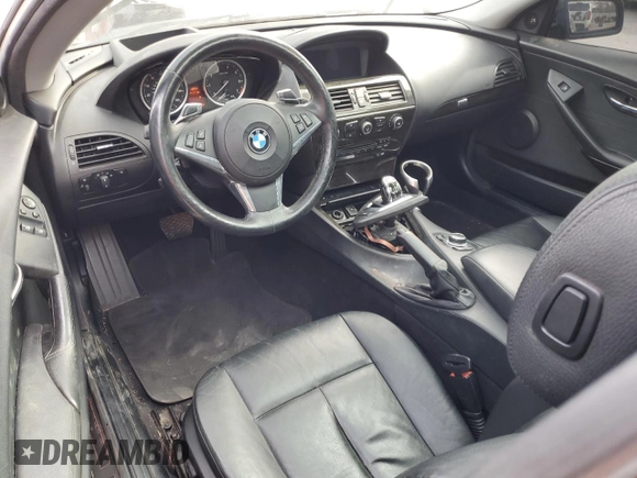 2009 BMW 6 Series 650i z VIN WBAEA53539CV92557, wystawiony jako Copart lot #88932905 z przebiegiem 139 711 mil mil oraz Szkoda całkowita • Salvage title. Historia ofert i sprzedaży dostępna na DreamBid. Obrazek 8.