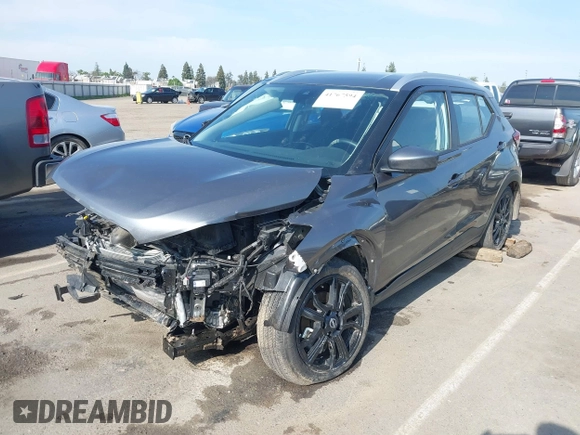 2024 Nissan Kicks SV with VIN 3N1CP5CV3RL538210, listed as a IAAI auction lot 41767594 with 4,462 mi miles and . Bid and sale history available at carsss.com. Image 22.