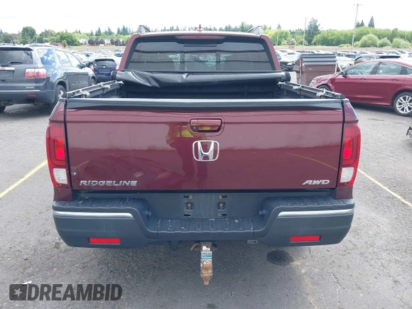2019 Honda Ridgeline RTL z VIN 5FPYK3F50KB043492, wystawiony jako IAAI lot #42265068 z przebiegiem 86 768 mil mil oraz . Historia ofert i sprzedaży dostępna na DreamBid. Obrazek 17.