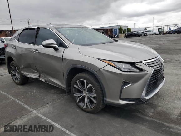 2017 Lexus RX 350 with VIN 2T2ZZMCA8HC066740, listed as a Copart auction lot 59396615 with 54,768 mi miles and Salvage title. Bid and sale history available at DreamBid. Image 4.