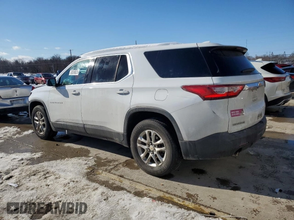 2019 Chevrolet Traverse LS with VIN 1GNERFKW6KJ176281, listed as a Copart auction lot 88249825 with 97,334 mi miles and Salvage Title. Bid and sale history available at carsss.com. Image 2.