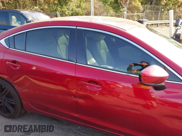 2018 Mazda 6 Grand Touring Reserve with VIN JM1GL1WY9J1308966, listed as a IAAI auction lot 41928044 with 113,488 mi miles and . Bid and sale history available at DreamBid. Image 13.
