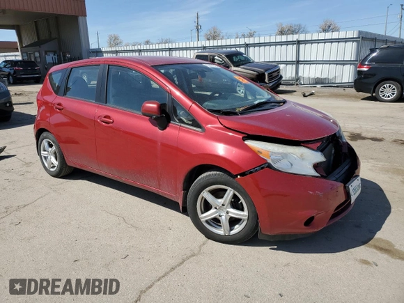 2014 Nissan Note S with VIN 3N1CE2CP5EL415833, listed as a Copart auction lot 53397315 with 145,089 mi miles and Clean Title. Bid and sale history available at DreamBid. Image 4.