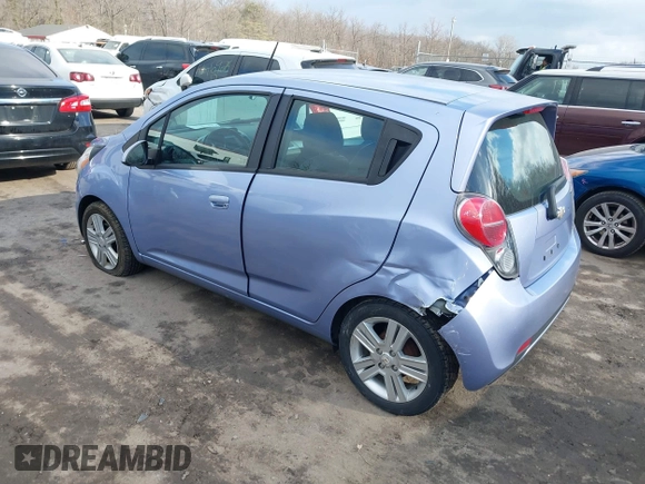 2014 Chevrolet Spark LT with VIN KL8CD6S94EC459272, listed as a IAAI auction lot 41629128 with 79,259 mi miles. Bid and sale history available at carsss.com. Image 3.