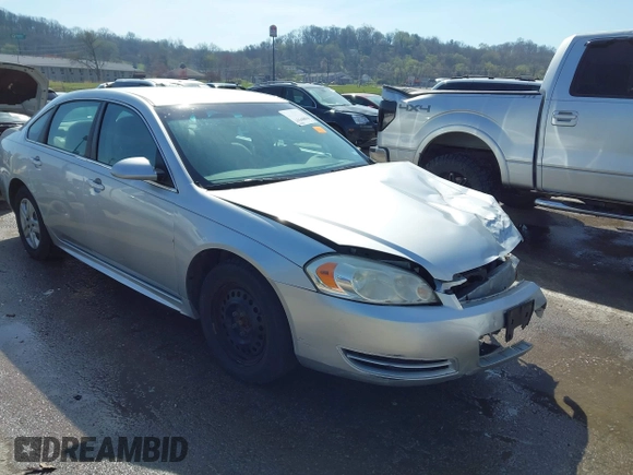 2010 Chevrolet Impala LS with VIN 2G1WA5EK4A1161609, listed as a IAAI auction lot 41889517 with 124,484 mi miles and . Bid and sale history available at DreamBid. Image 1.