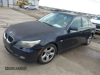 2008 BMW 5 Series 535i with VIN WBANW13518CN57332, listed as a IAAI auction lot 41538155 with 150,466 mi miles and . Bid and sale history available at carsss.com. Image 2.