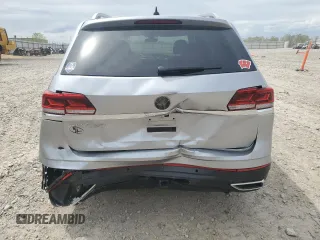 2021 Volkswagen Atlas SEL with VIN 1V2ER2CA8MC570634, listed as a Copart auction lot 57113175 with 47,766 mi miles and Salvage title. Bid and sale history available at DreamBid. Image 6.