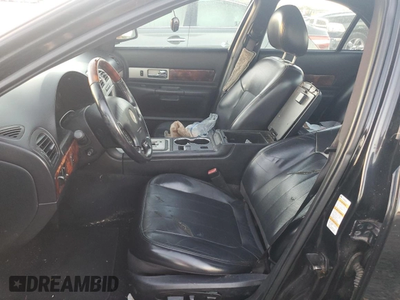 2004 Lincoln LS w/Sport Pkg with VIN 1LNHM87A74Y602711, listed as a Copart auction lot 75092344 with 0 mi miles and Salvage Title. Bid and sale history available at carsss.com. Image 7.