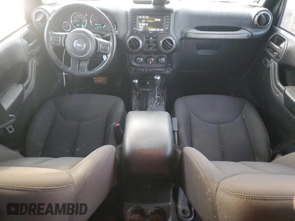 2018 Jeep Wrangler Unlimited Sport with VIN 1C4BJWDGXJL859340, listed as a Copart auction lot 41797885 with 90,714 mi miles and Salvage Title. Bid and sale history available at DreamBid. Image 8.