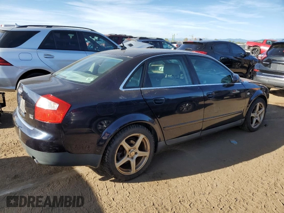 2003 Audi A4 3.0L with VIN WAULT68E63A141030, listed as a Copart auction lot 70910244 with 135,527 mi miles and Clean Title. Bid and sale history available at carsss.com. Image 3.