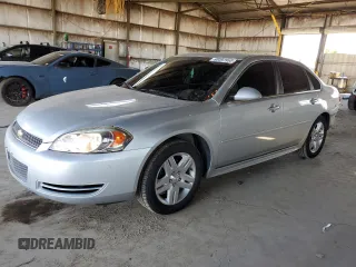 2014 Chevrolet Impala LT with VIN 2G1WB5E38E1113610, listed as a Copart auction lot 60497955 with 75,351 mi miles and Salvage title. Bid and sale history available at DreamBid. Image 1.