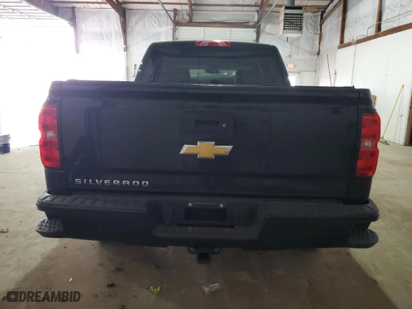 2018 Chevrolet Silverado 1500 Custom with VIN 3GCUKPEC7JG455805, listed as a Copart auction lot 49181335 with 0 mi miles and Salvage Title. Bid and sale history available at carsss.com. Image 6.