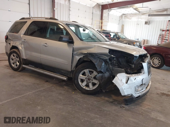 2015 GMC Acadia SLE with VIN 1GKKRPKD6FJ123705, listed as a IAAI auction lot 42199601 with 138,619 mi miles and . Bid and sale history available at DreamBid. Image 1.