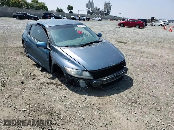 2012 Honda CR-Z EX with VIN JHMZF1D62CS003029, listed as a Copart auction lot 62111505 with 108,128 mi miles and Salvage title. Bid and sale history available at DreamBid. Image 14.