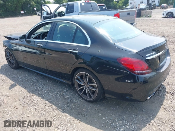 2020 Mercedes-Benz C 43 AMG with VIN 55SWF6EB6LU329473, listed as a IAAI auction lot 40080118 with 26,041 mi miles and . Bid and sale history available at carsss.com. Image 3.
