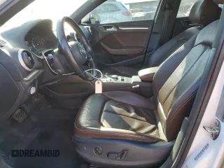 2017 Audi A3 Sedan Premium Plus with VIN WAUGUGFF6H1031585, listed as a Copart auction lot 66361714 with 95,818 mi miles and Salvage Title. Bid and sale history available at carsss.com. Image 7.