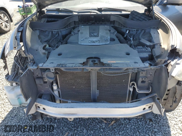 2012 Infiniti FX with VIN JN8AS1MW7CM154418, listed as a Copart auction lot 53384665 with 94,293 mi miles and Salvage title. Bid and sale history available at DreamBid. Image 12.