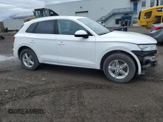 2020 Audi Q5 Premium with VIN WA1ANAFY4L2043820, listed as a Copart auction lot 52306765 with 102,821 mi miles and Salvage title. Bid and sale history available at DreamBid. Image 4.