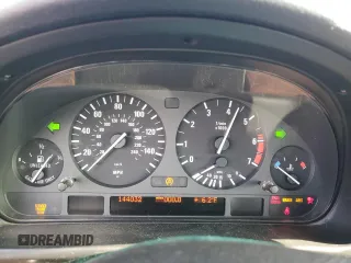 2000 BMW 5 Series 540i with VIN WBADN5340YGC95845, listed as a Copart auction lot 80798884 with 144,032 mi miles and Salvage Title. Bid and sale history available at carsss.com. Image 9.