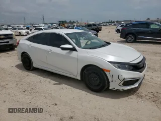 2020 Honda Civic LX z VIN 2HGFC2F65LH516221, wystawiony jako Copart lot #58868055 z przebiegiem 77 130 mil mil oraz Czysty tytuł • Clean title. Historia ofert i sprzedaży dostępna na DreamBid. Obrazek 4.